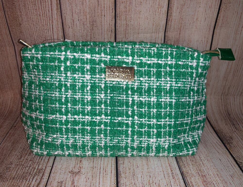 Mario Badescu Green & White Cosmetic Bag